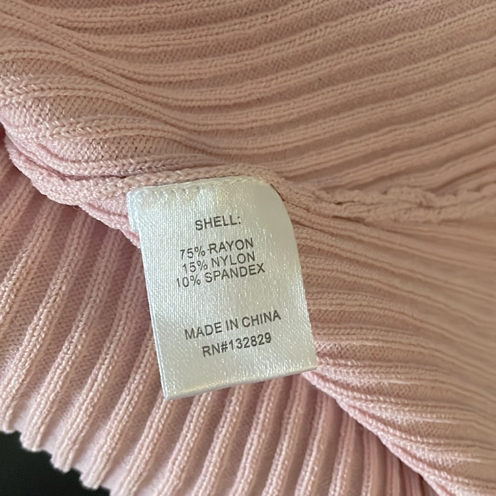 Superdown Lainey One Shoulder Ribbed Top In Dusty Rose - Picture 8 of 9
